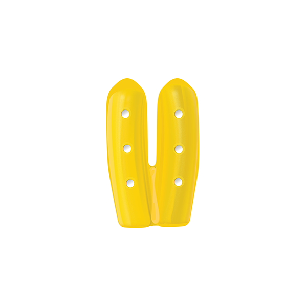 Tinted Yellow Vented Double Guard (1
