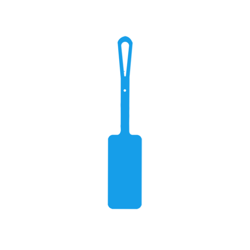 Blue Instrument Loop Tag