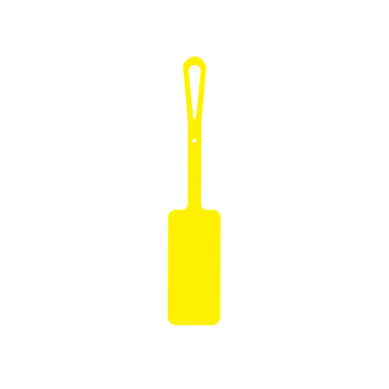 Yellow Instrument Loop Tag